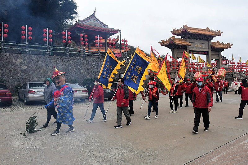 遶境祈福暖場，馬祖境天后宮舉行清道儀式